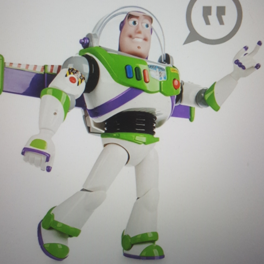 Toy Story Talking Buzz Lightyear Action Figure - Picture 8 of 8